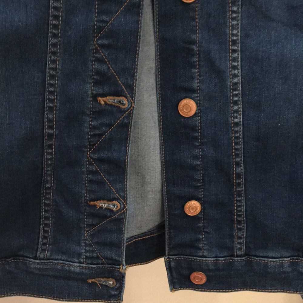 Sonoma Distressed Jean Jacket M - Picture 4 of 13